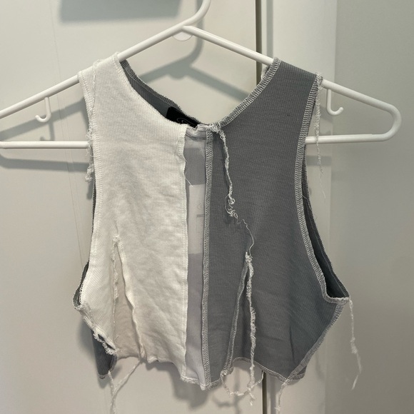 Cider split colour tank top - Picture 2 of 3